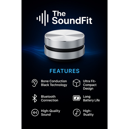 The SoundFit™ – Bone Conduction Portable Speaker