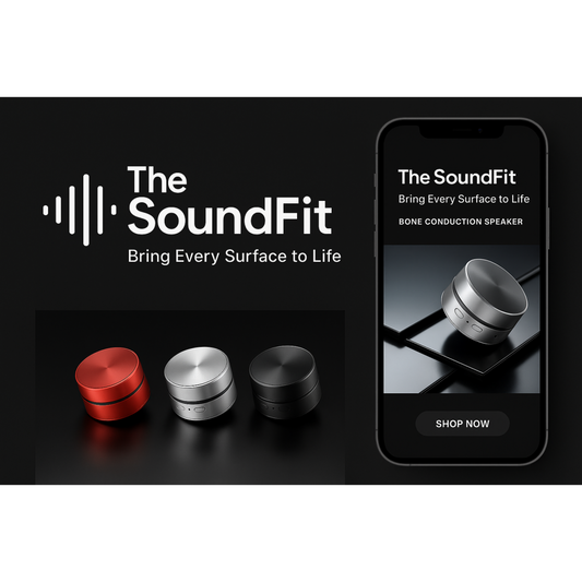 The SoundFit™ – Bone Conduction Portable Speaker